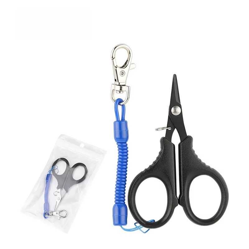 Braided Line - Visserschaar met titaniumcoating voor het knippen
