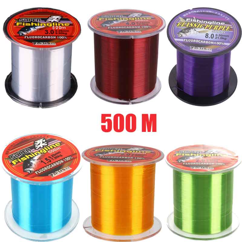 Fluorocarbon Line - 1pc 500M Vislijn Super Sterk Nylon