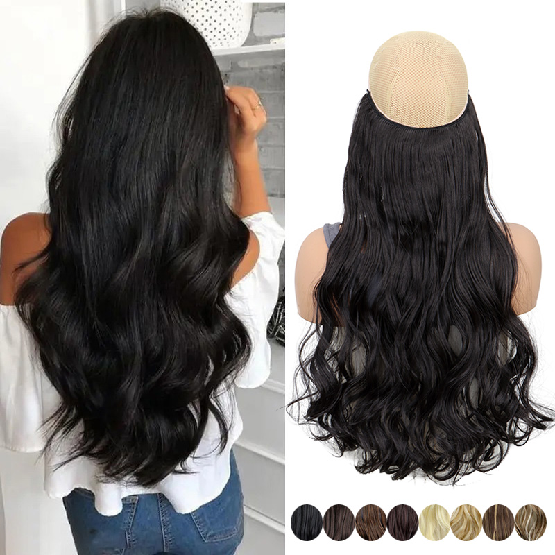 Monofilament Line - 20 Inch Synthetische Een Stuk Hair