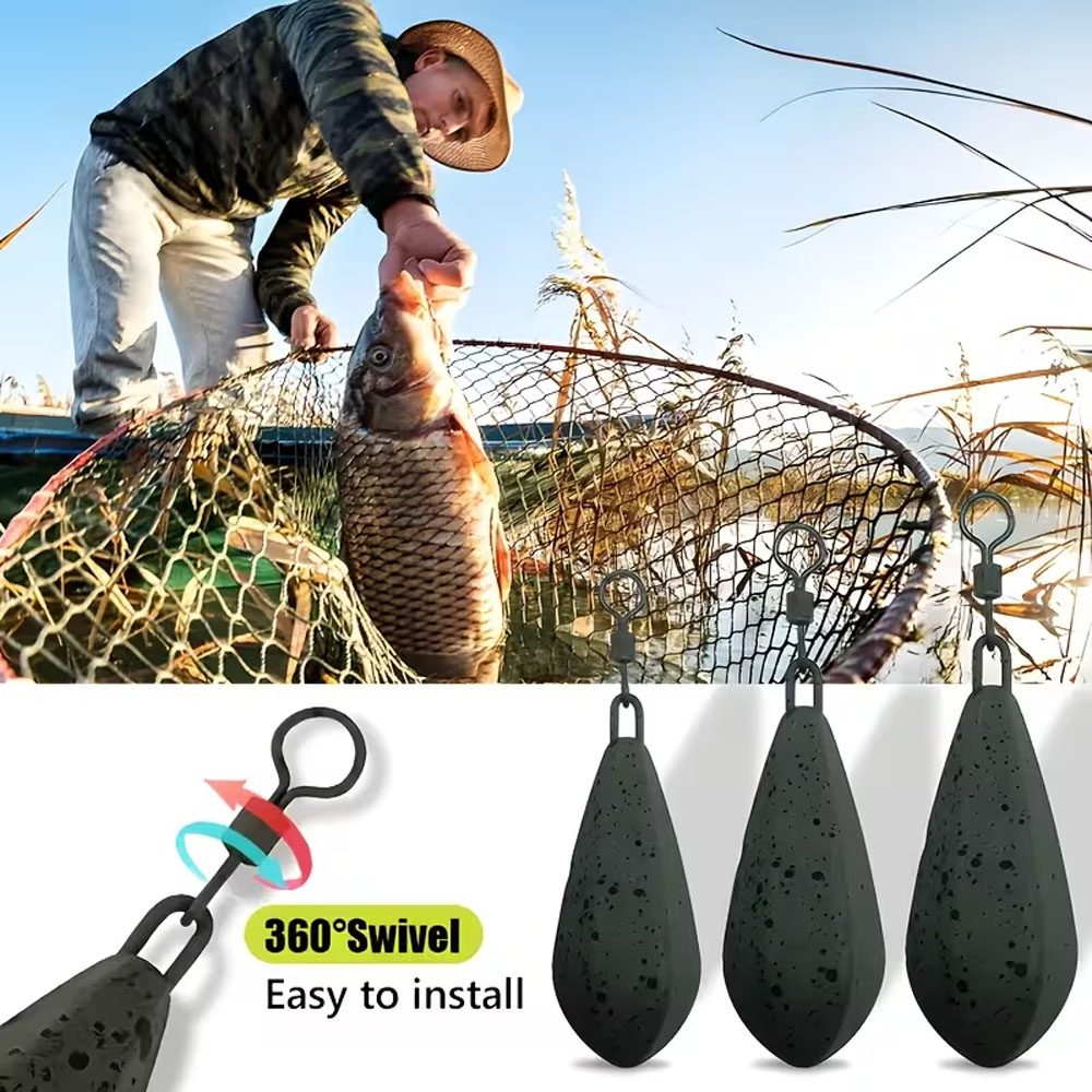 4-pack heavy-duty karperviszin - Leader Line recensie en prijs