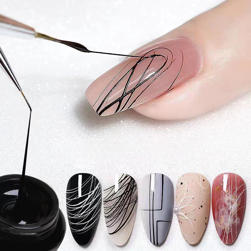 Nail Art Drawing Gel, elastisc - Copolymer Line recensie en prijs