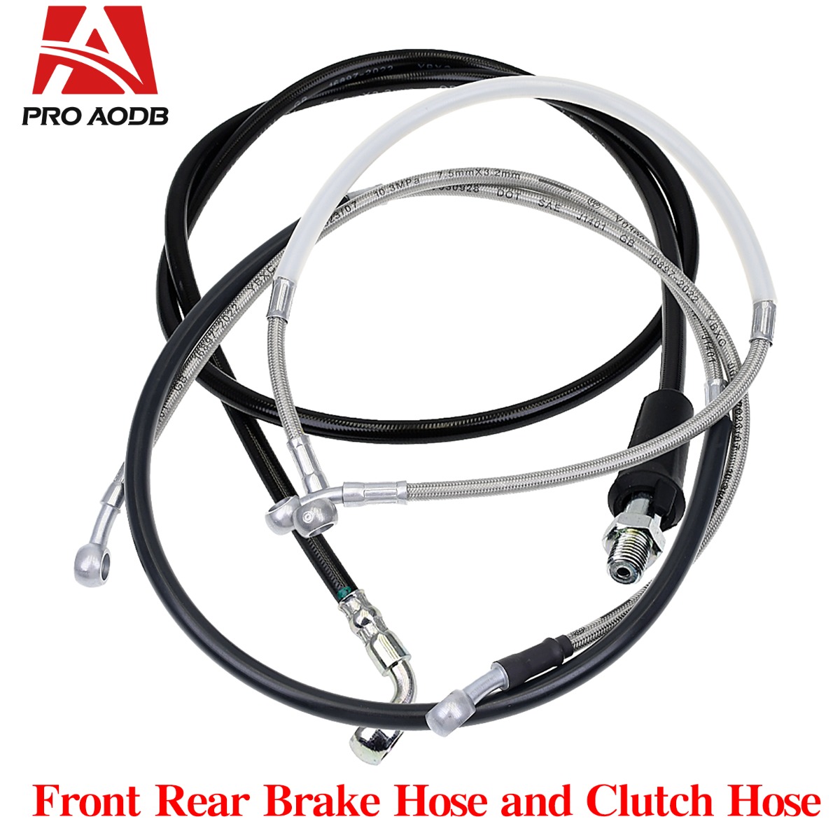 Motorfiets voor- en achterrem  - Braided Line recensie en prijs