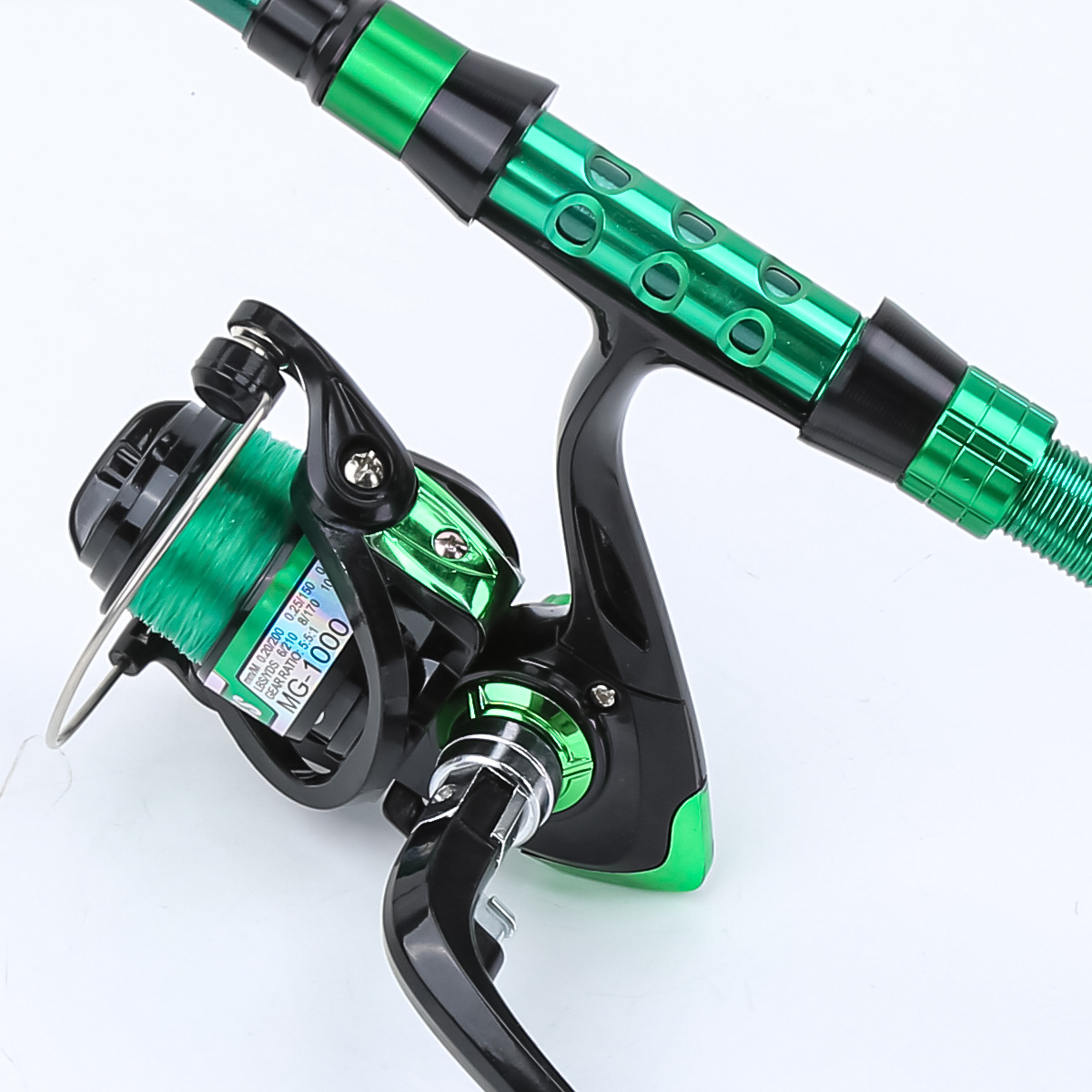 1,8 meter groene carbon fiber  - Fishing Line Spooler recensie en prijs