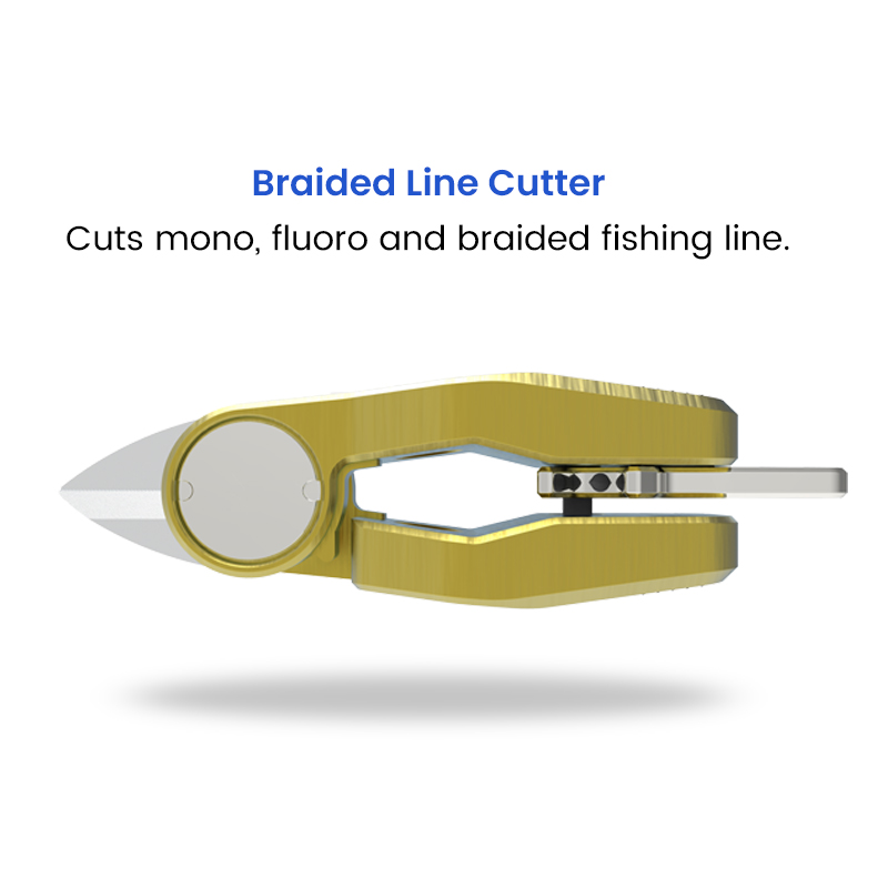 Aluminium lijnknipper 30g visl - Braided Line recensie en prijs